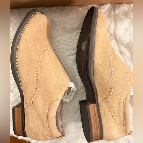 Spenco Wheat Paradise Suede Loafers - Picture 6 of 9